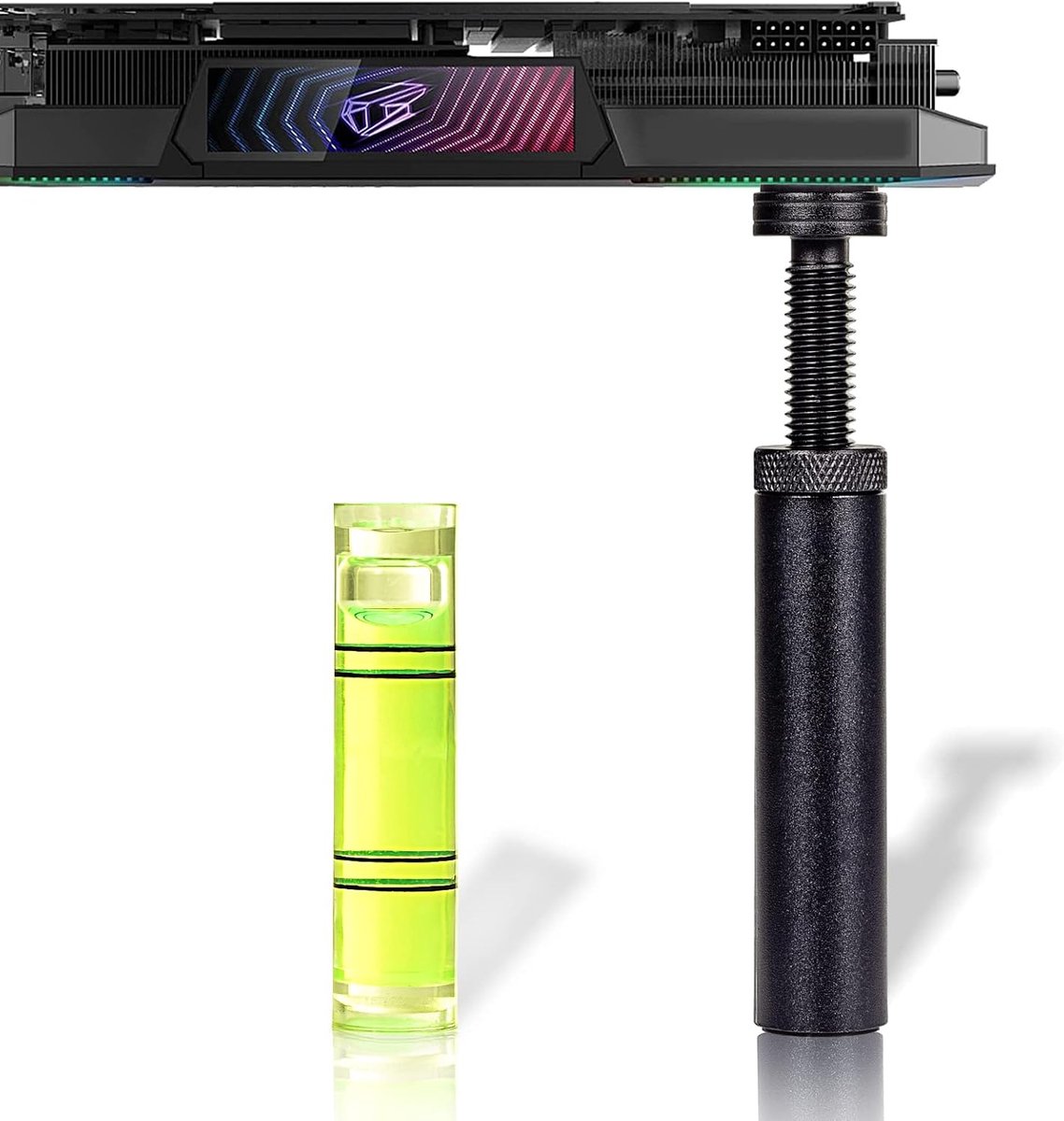 GPU Support Bracket, Graphics Card GPU Support Bracket, Video Card Holder Bracket, GPU Stand, L(70mm-120mm) - ShopVlot