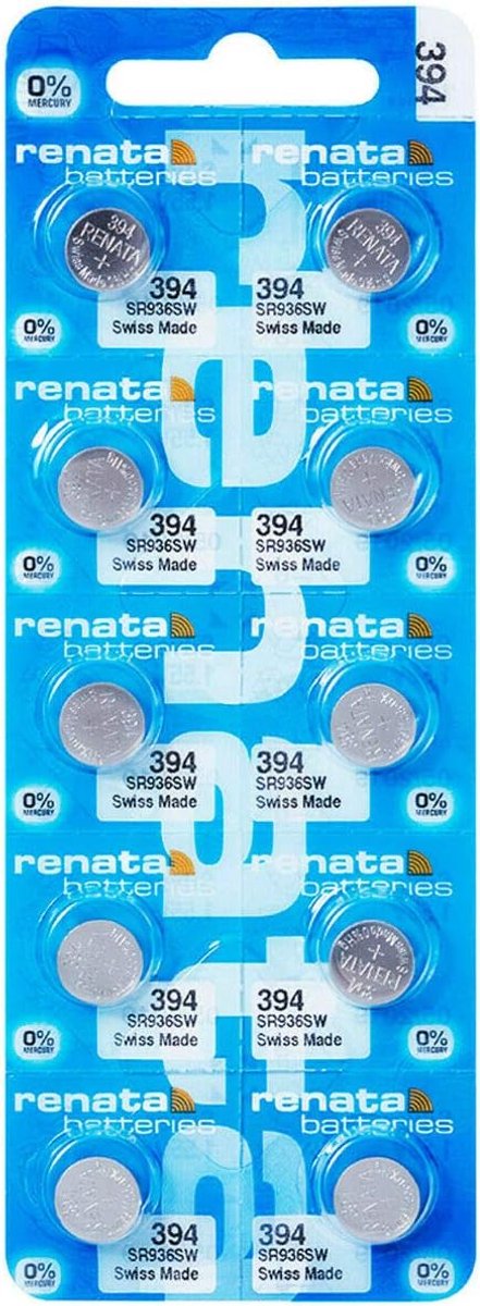 Renata 394, SR936SW, Watch battery - 10 Batteries - ShopVlot
