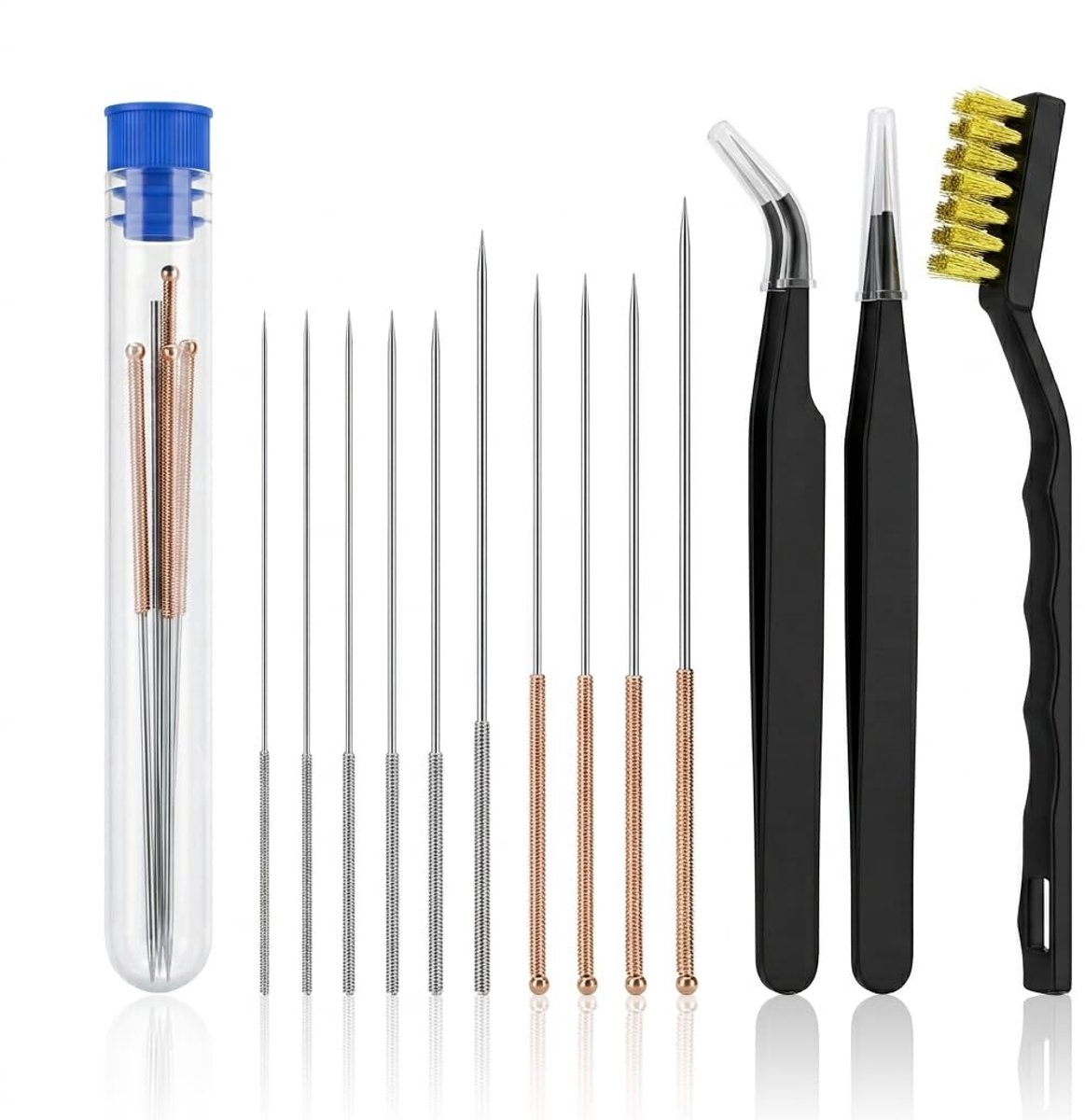 Reinigingsnaaldenset voor 3D-printersproeiers - ShopVlot