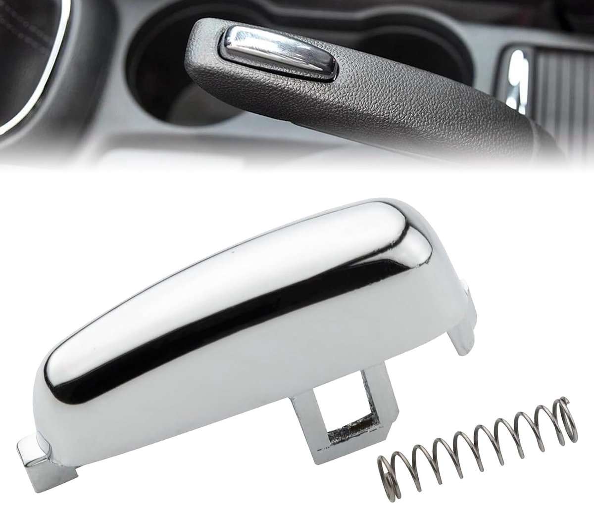 Alloy Handbrake Button Switch with Spring for Mocha 2012-2018 - ShopVlot