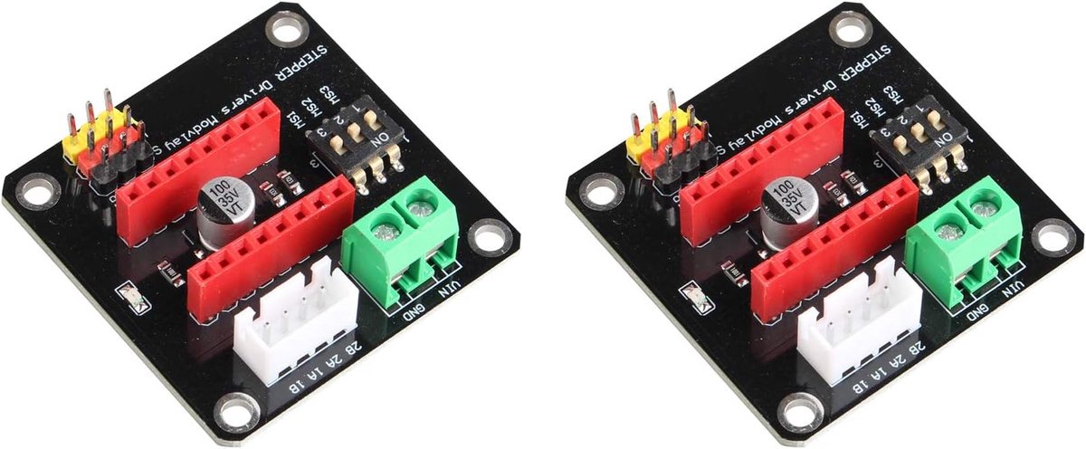Stepper Motor Driver A4988 DRV8825 - 3D Printer Module - Voor Arduino UNO R3 - Eenvoudige aanpassing van segmenten - ShopVlot