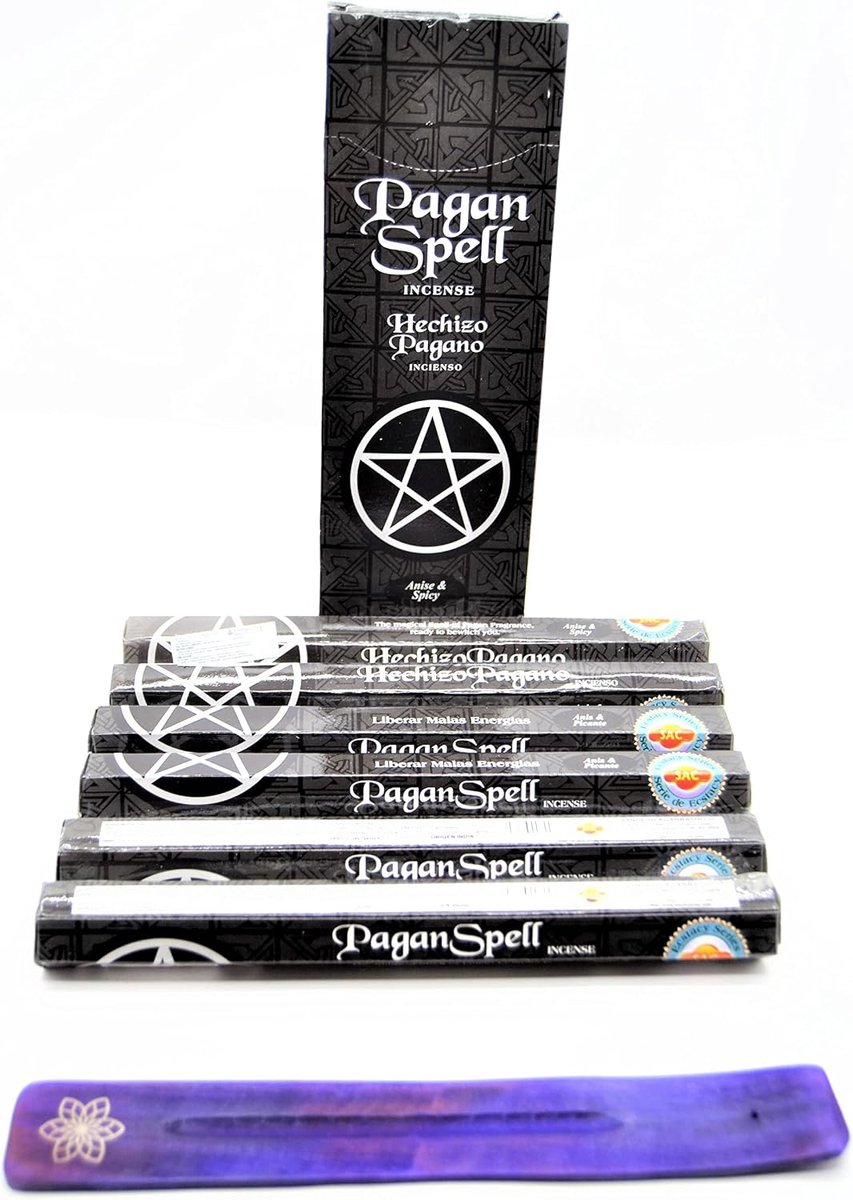 Smoke sticks pentagram, Magic Devil Magic Devil Spell incense sticks, 120 incense sticks, incense sticks, joss sticks - ShopVlot