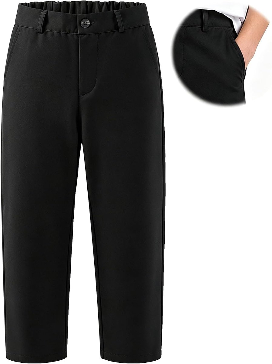 Jongens Kinderpantalon met Rits 7-15 Jaar