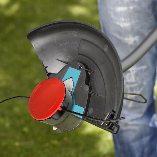 Vervangingssnijdraad voor grastrimmer, 37 cm x 3.5 mm, geschikt voor AFS 23-37, inclusief spoel en snijkop (12 stuks) — afbeelding 4