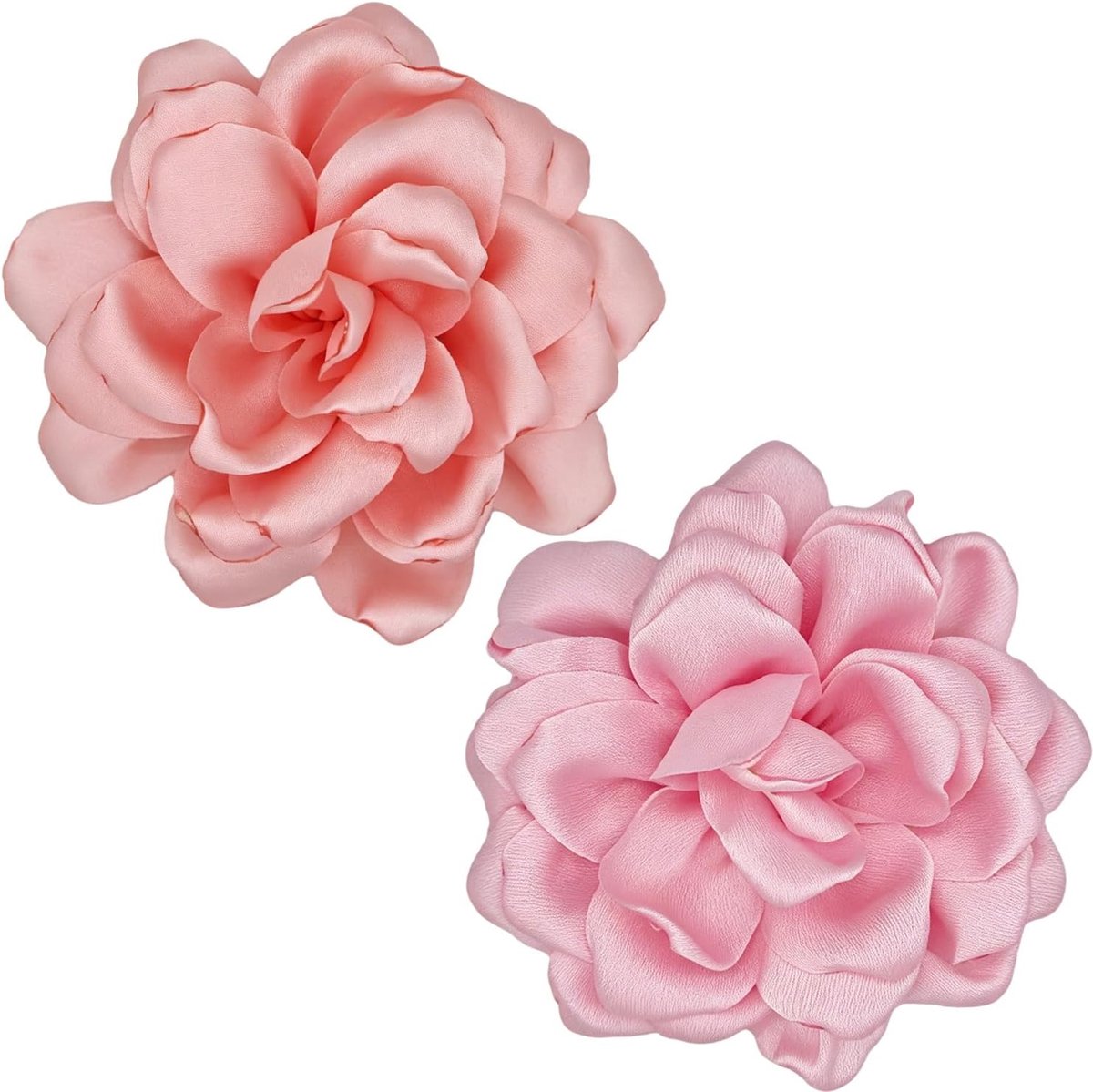 Broches, groot, geschikt voor bruiloften, feesten, sjaals, jurken en kostuumaccessoires (lichtroze, roze)