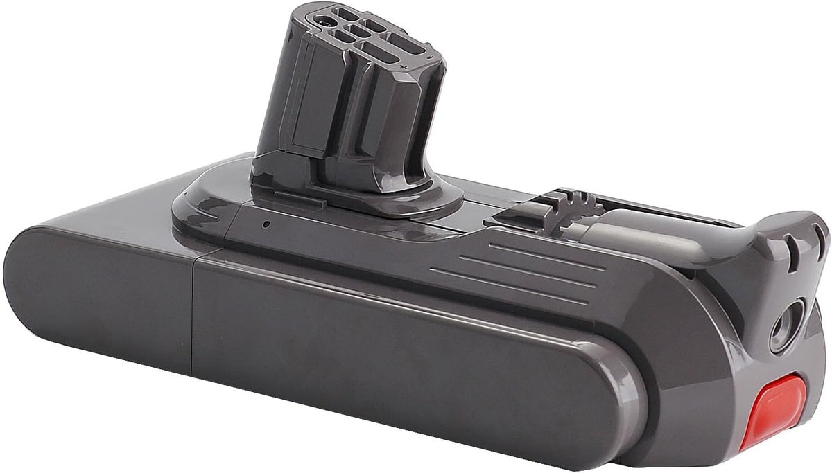 25,2V 3000mAh Accu voor Dyson V12 Detect Slim Absolute Fluffy Extra - Click-in met Rode Knop Vervangende Accu voor SV20 SV26 SV30 SV34 SV35 SV46 965470-01 Draadloze Stofzuiger