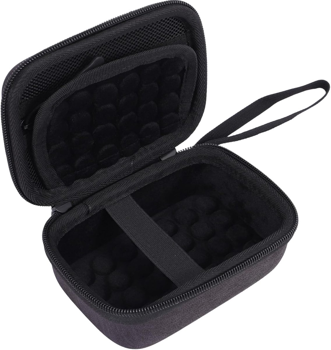 Cameratas, CCD-cameratas, harde tas, reizen, compatibel met VAHOIALD/EJXHKNF/Kodak Pixpro FZ55 FZ45/IXNAIQY/CAMKORY 1080P, Zwart, Tas voor digitale camera