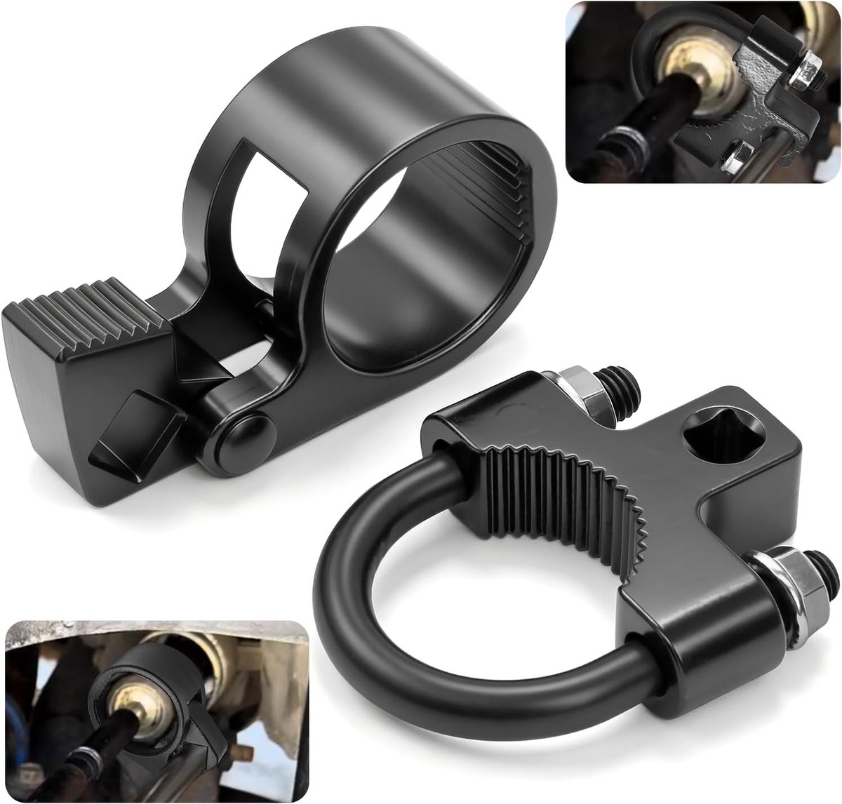 Gewricht gereedschap 1/2 inch en 3/8 inch auto interieur spoorstang gereedschap universeel gereedschap voor het verwijderen van de binnenste spoorstang universeel spoorstangen