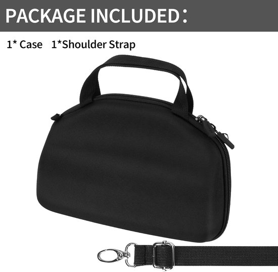 Hard Protective Case Compatible with JBL Charge 6 Portable Speaker (Black) - ShopVlot — afbeelding 4