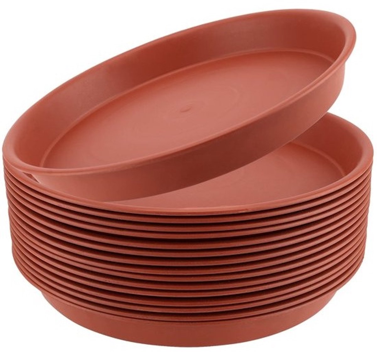 Plantenschotels - Set van 20 - 16 cm - Verdikte kunststof druppelbakken - Voor binnen en buiten - Voor tuin en huis