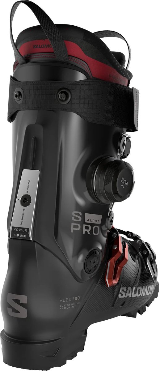 SALOMON s/pro alpha c boa 120 Skischoenen heren Zwart