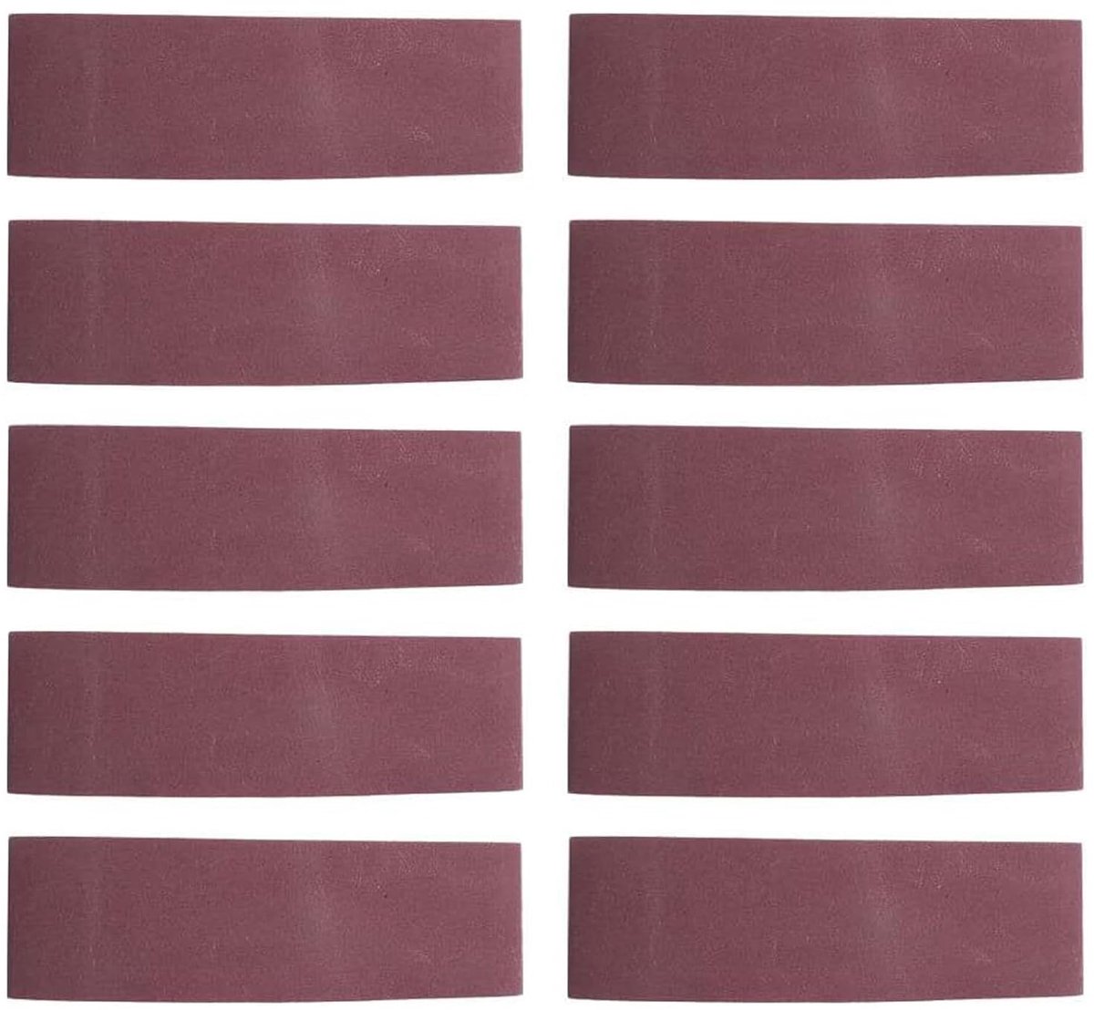 10 Stuks 533x75mm Aluminiumoxide Bandschuurpapier, 21x3 Inch Schuurband Voor Bandschuurmachine Onderdelen 240-1000 Korrel(1000#)