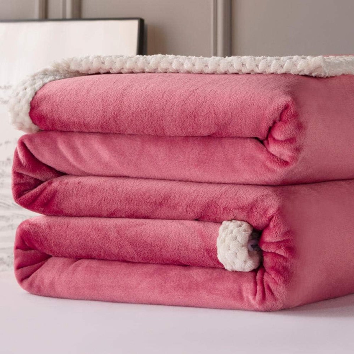 Graden van comfort gewogen deken queen size voor volwassenen - gelijkmatige gewichtsverdeling met premium glaskralen | Warme zware deken voor gebruik door één persoon -6_230cmx245cm