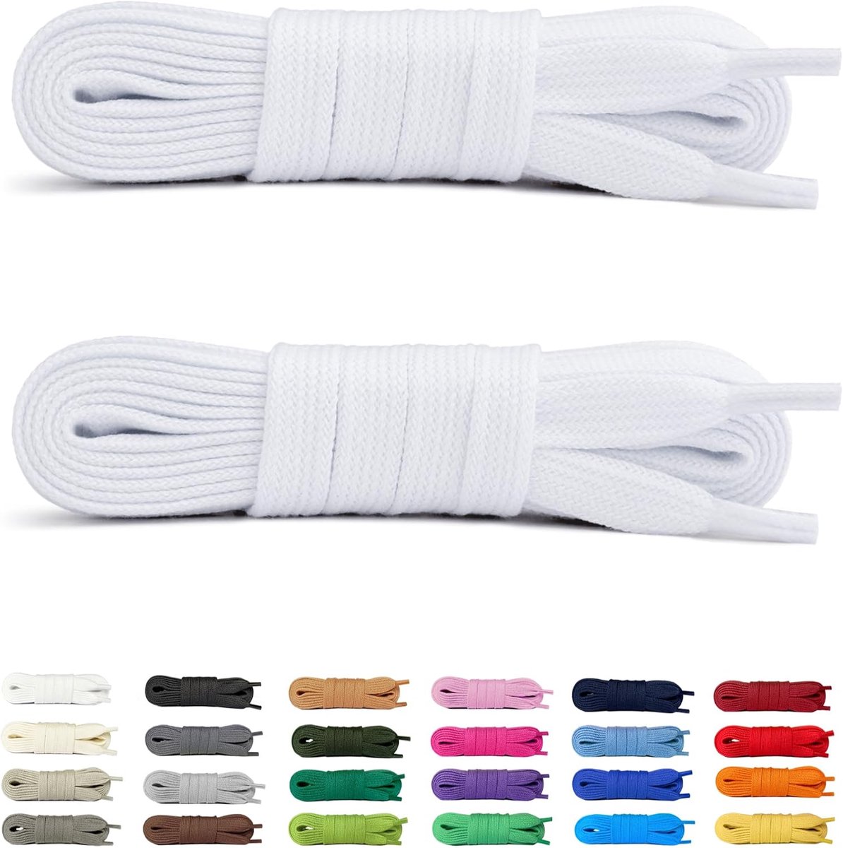 Schoenveters 8 mm voor Sneakers
