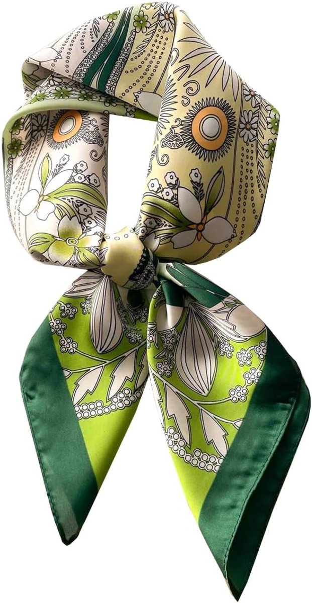 Zijde hoofddoek accessoires polyester sjaals stola en sjaals