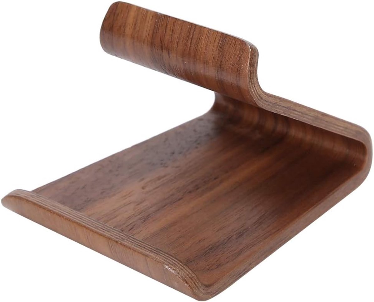 Tablet-pc-houder Tablet-pc-basis Telefoonstandaard Telefoonhouder Thuiskantoortafel (Eiken(nootbruin))