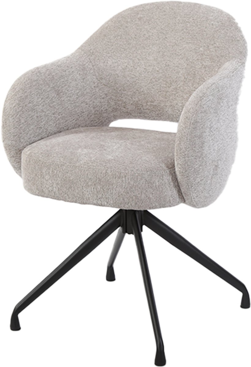 Tower Living Porto armchair swivel 360? - Toro 35 beige