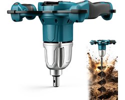 Battery Barrier, Compatible with Makita 18 V Batteries, Electric Barrier with Two Handles, Hand Drill, Brushless Motor - ShopVlot