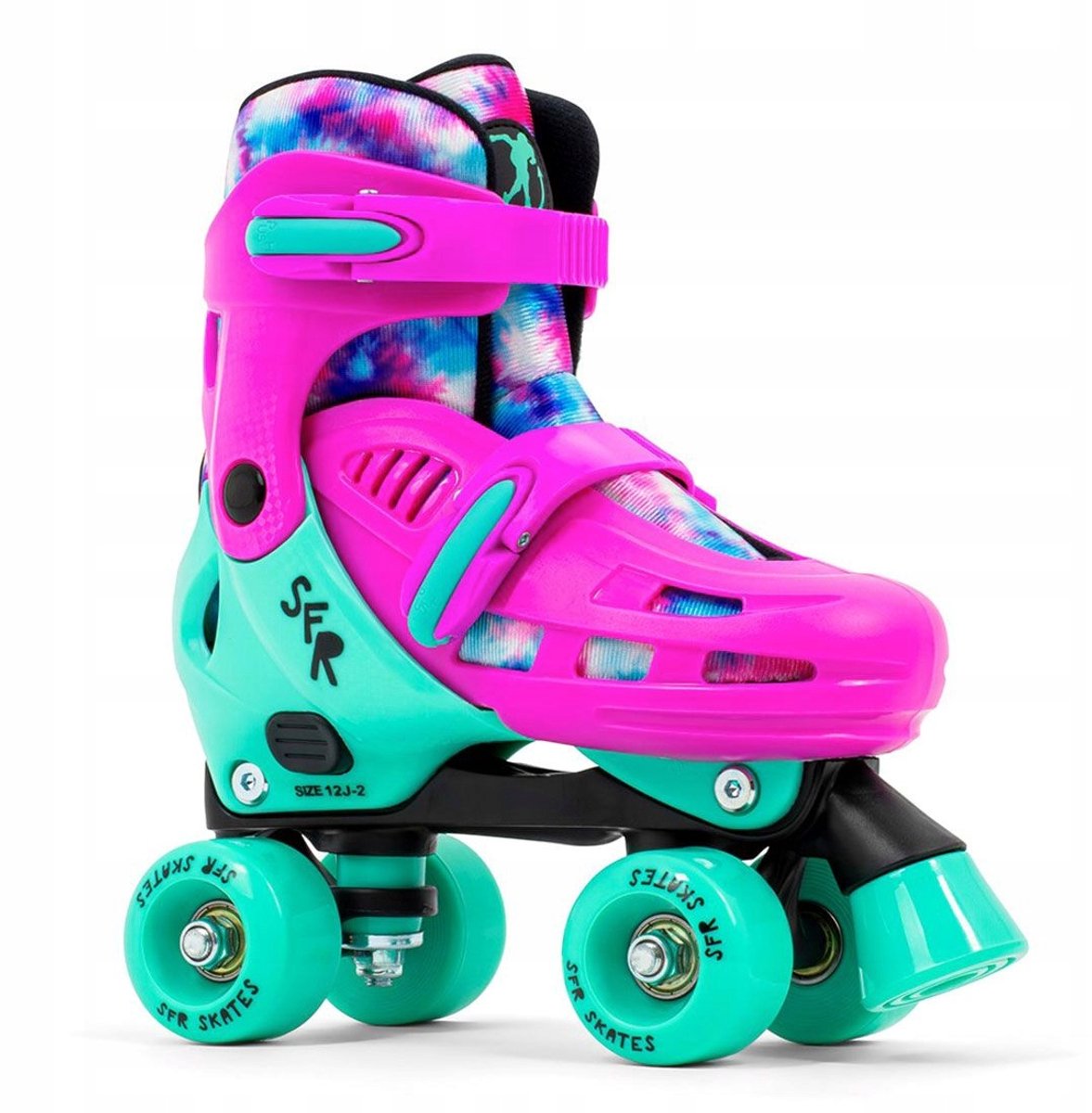 Verstelbare rolschaatsen voor kinderen Tie Dye