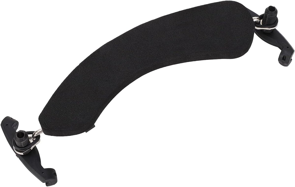 Schoudersteun voor Viool 4/4 Verstelbare Ergonomische Ondersteuning, Opvouwbaar Ontwerp met Siliconen Voeten en Dikke Sponsvulling voor 3/ Viool Vermoeidheidsverlichting Comfort
