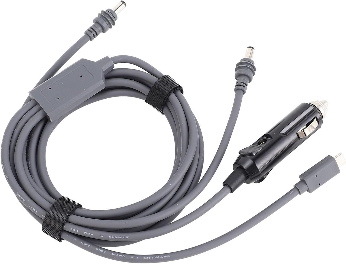 20m Satellietvoedingkabel 18AWG DC Type C 12V 24V