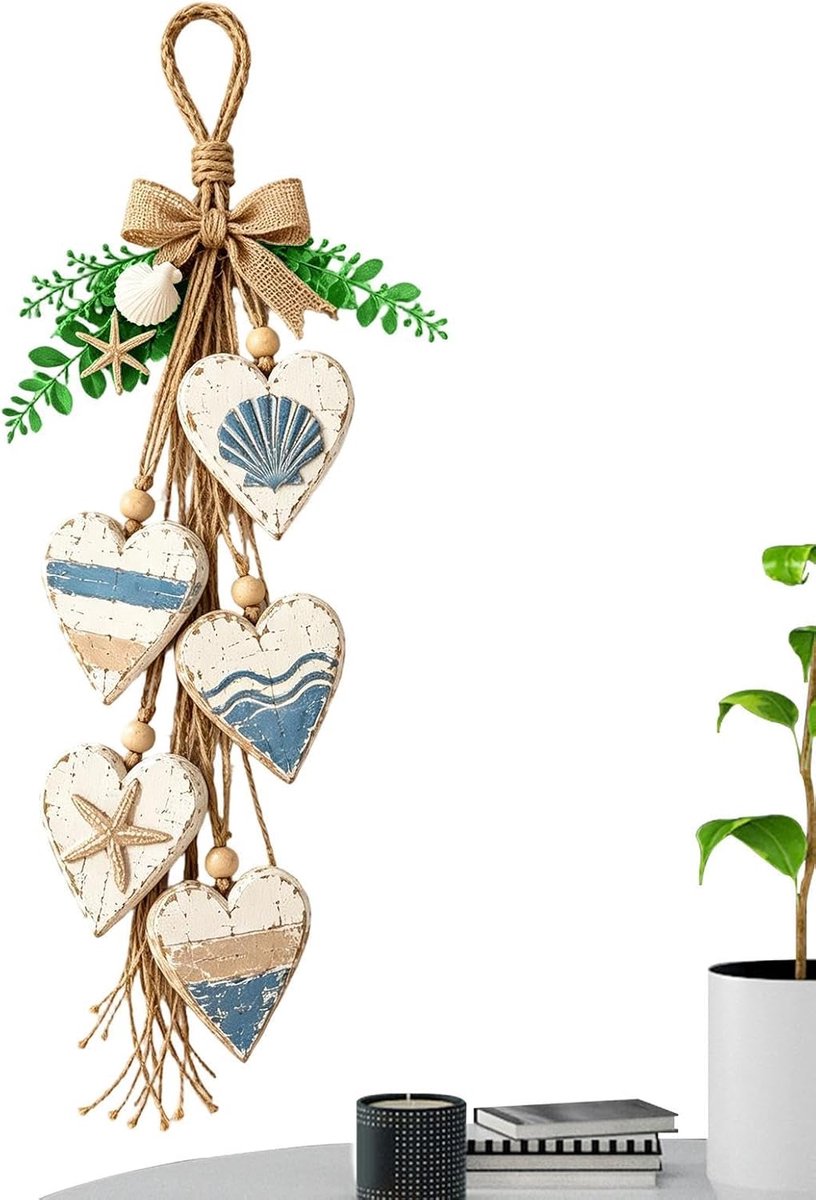 Ornamenten Natuurlijke Houten Handgemaakte Decoratieve Hanger