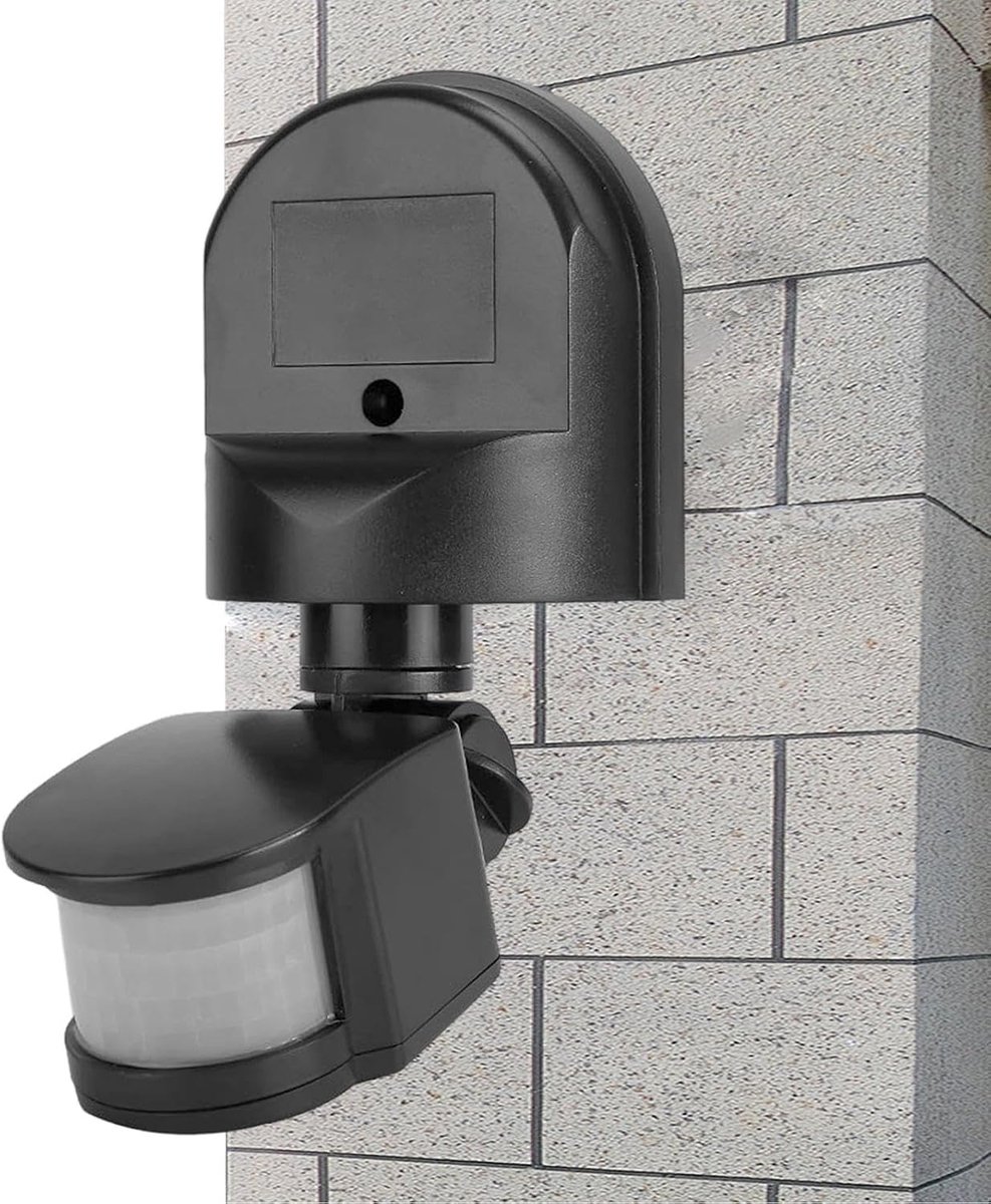 Bewegingssensor Wandmontage Waterdicht Verstelbaar