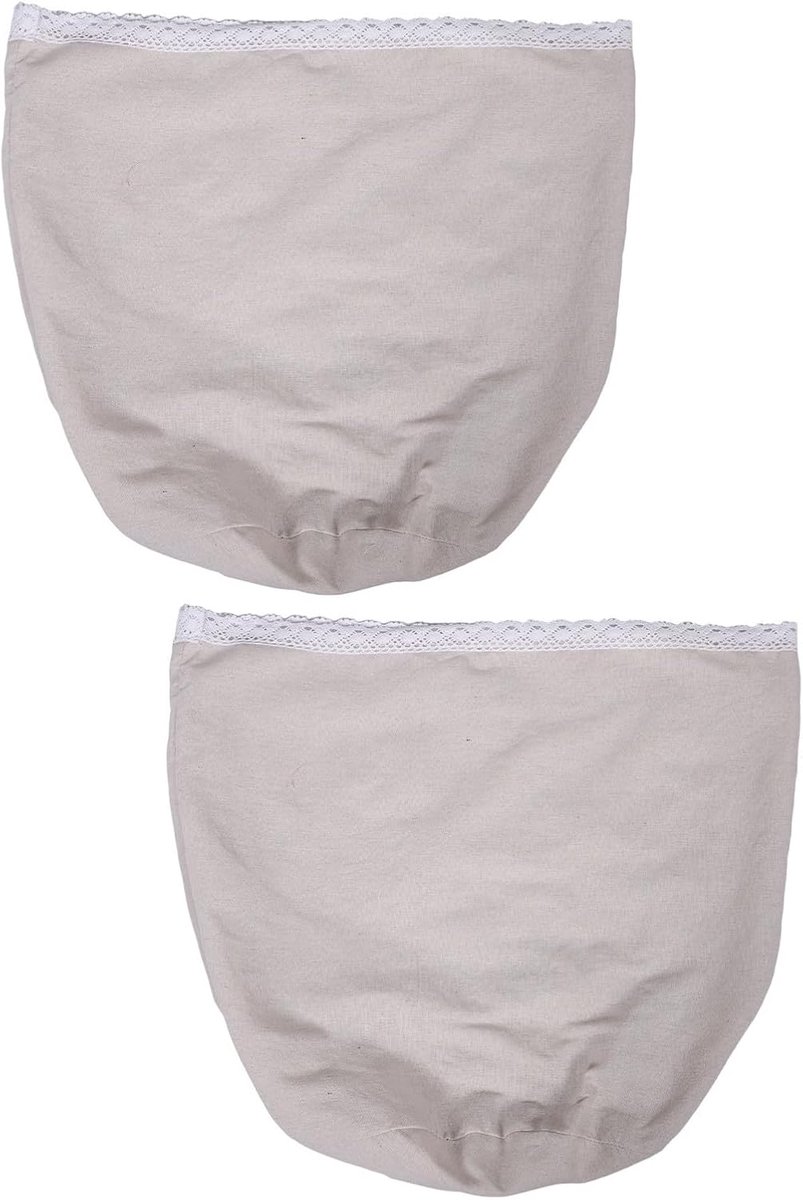 2 Stuks Wasmand Voering Afneembare Wasbare Stoffen Inzet voor Ronde Wasmanden van Geschikt voor Handgeweven Rieten Manden in Slaapkamer Wasruimte