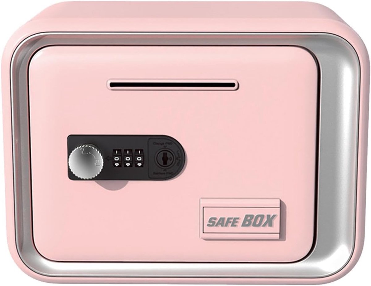 Safe Bank Kleine Wachtwoord Coin Besparingen Organizer Container