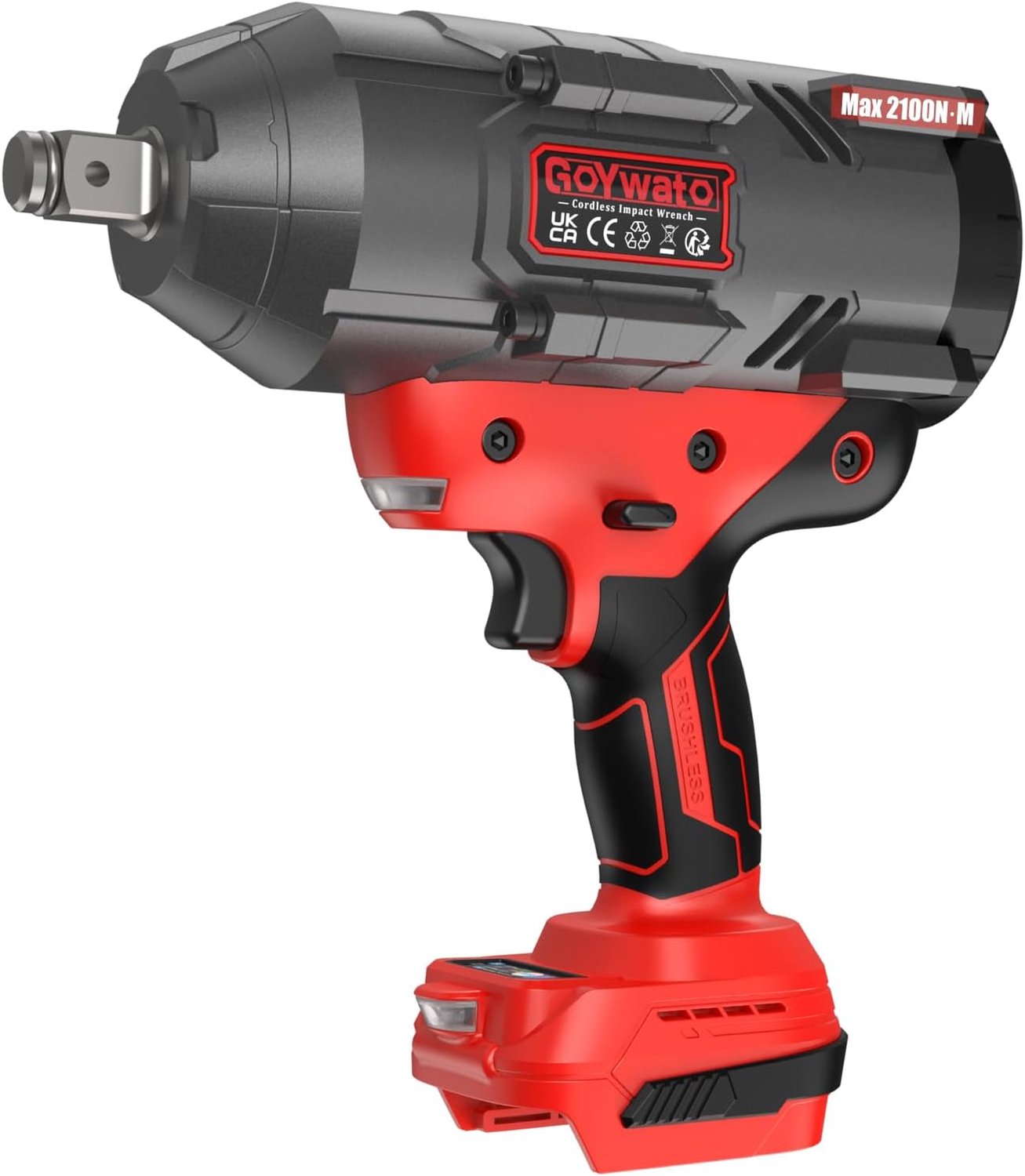 Accu slagschroevendraaier 2100 Nm - compatibel met Makita 18 V accu - krachtige prestaties - ideaal voor klussen - ShopVlot
