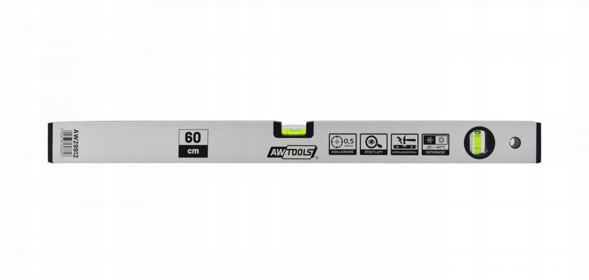 AWTOOLS Aluminium Waterpas 150cm - Precisie & Duurzaamheid