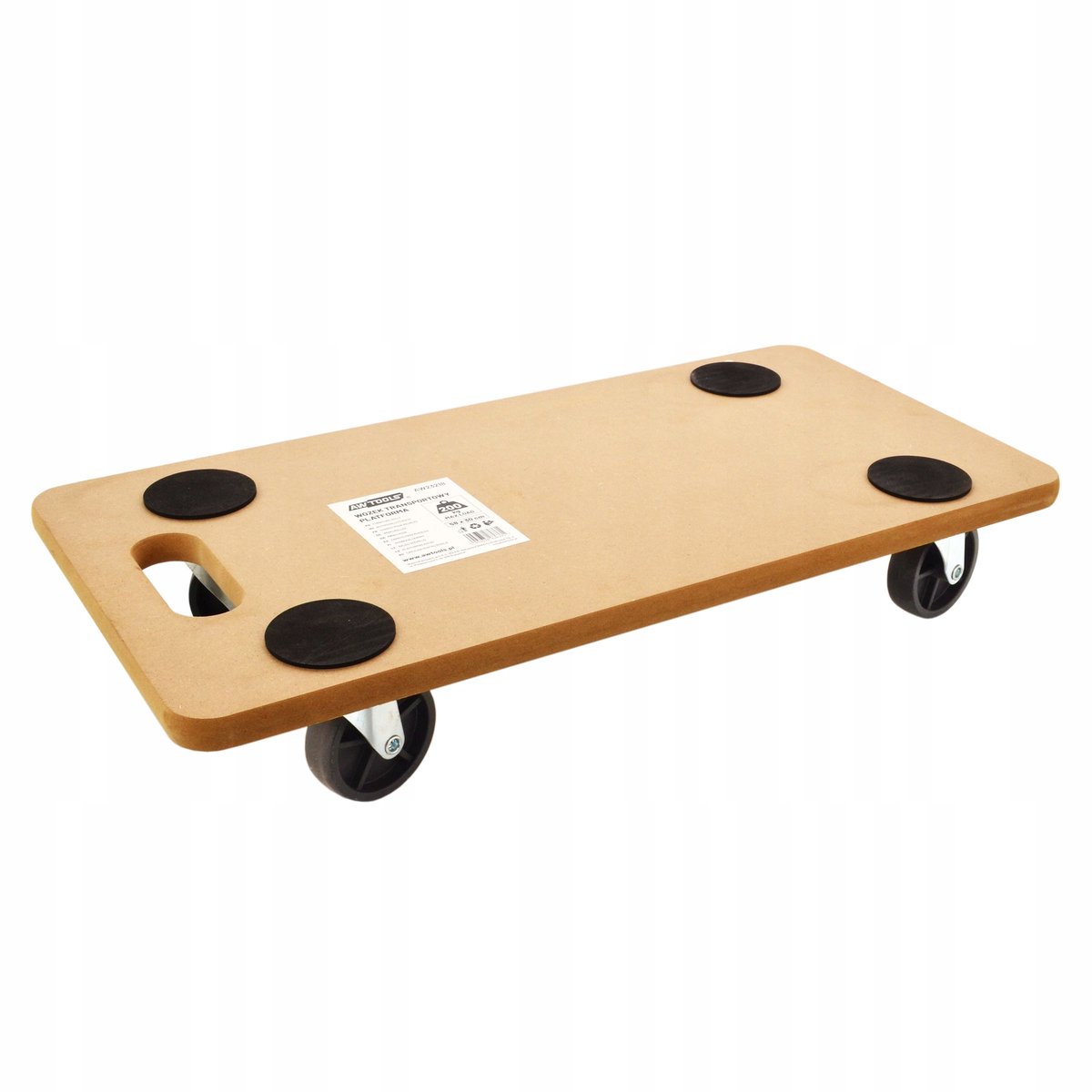 AWTOOLS Transportplatformwagen 200kg - Stevig en Mobiel