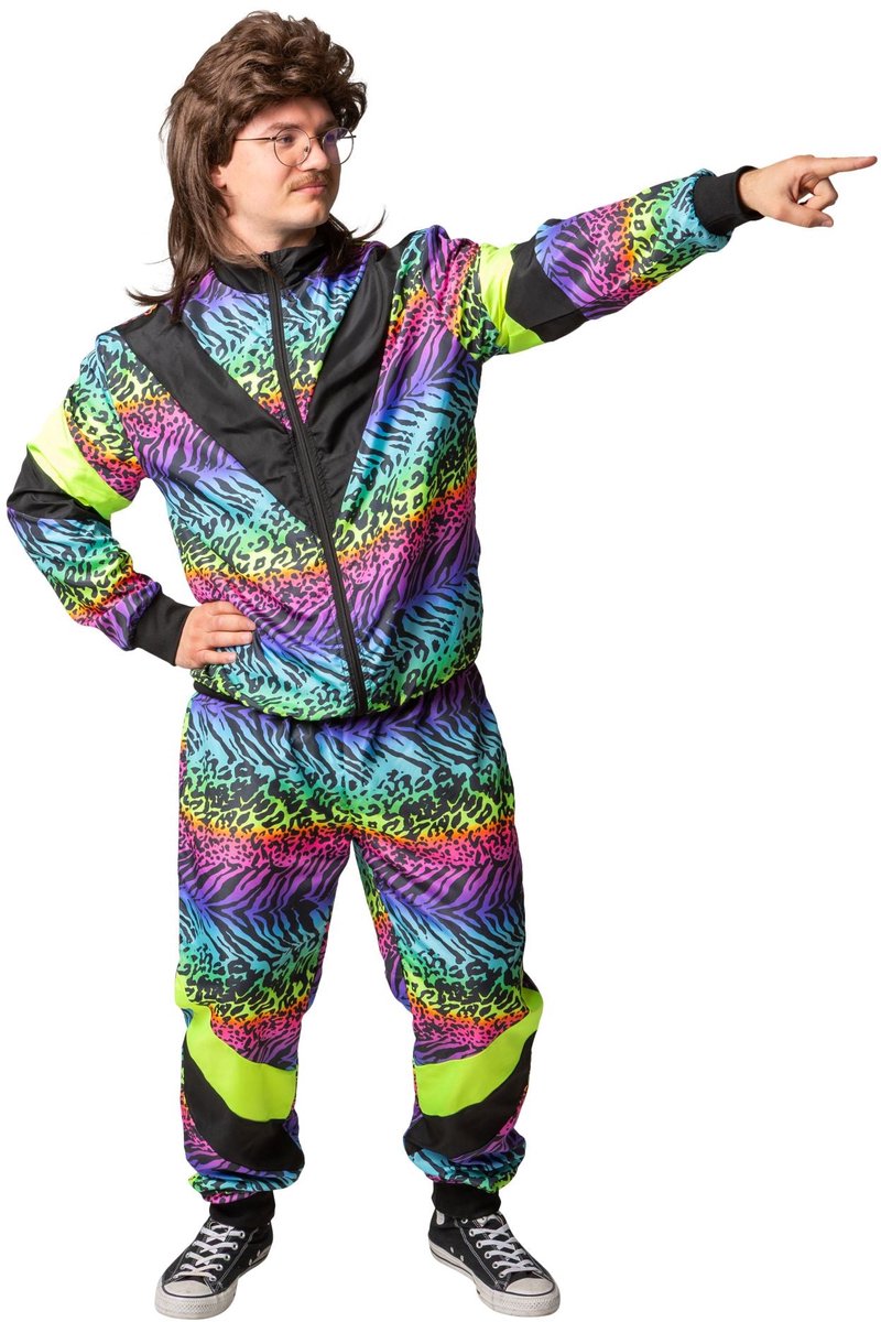 Neon Wild Trainingspak Heren - Maat S/M