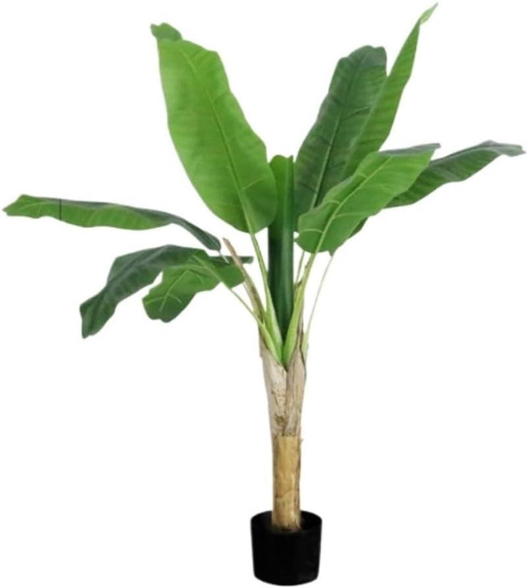 Kunstmatige Boom Grote Kunstmatige Plant Bananenboom Bonsai Raam Vloerdecoratie Tropische Groene Plant Bananenboom Bonsai Valse Bomen