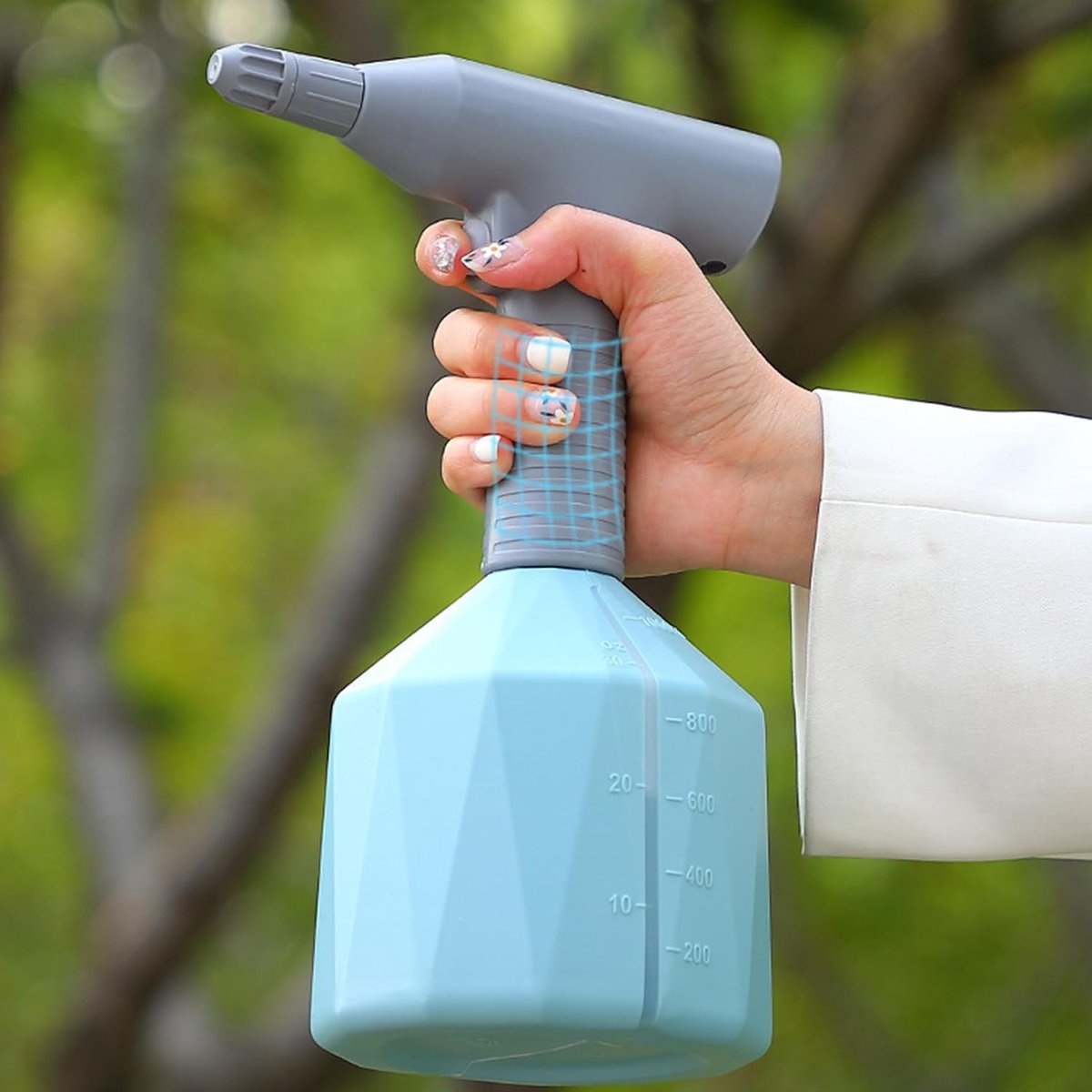 Spuitfles - elektrische plantenmister, tuinwatergereedschap