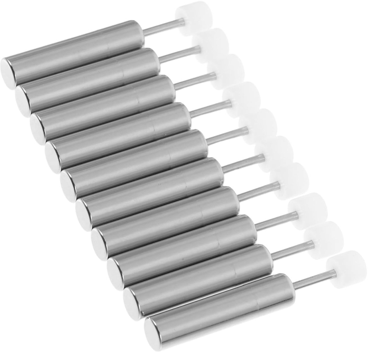 10 Stuks Kastdeur Demper Voor Vuilnisbakdeksel Vervangende Vuilnisbakdemper Hydraulische Buffer Voor Keuken En Badkamer Vuilnisbak Accessoire