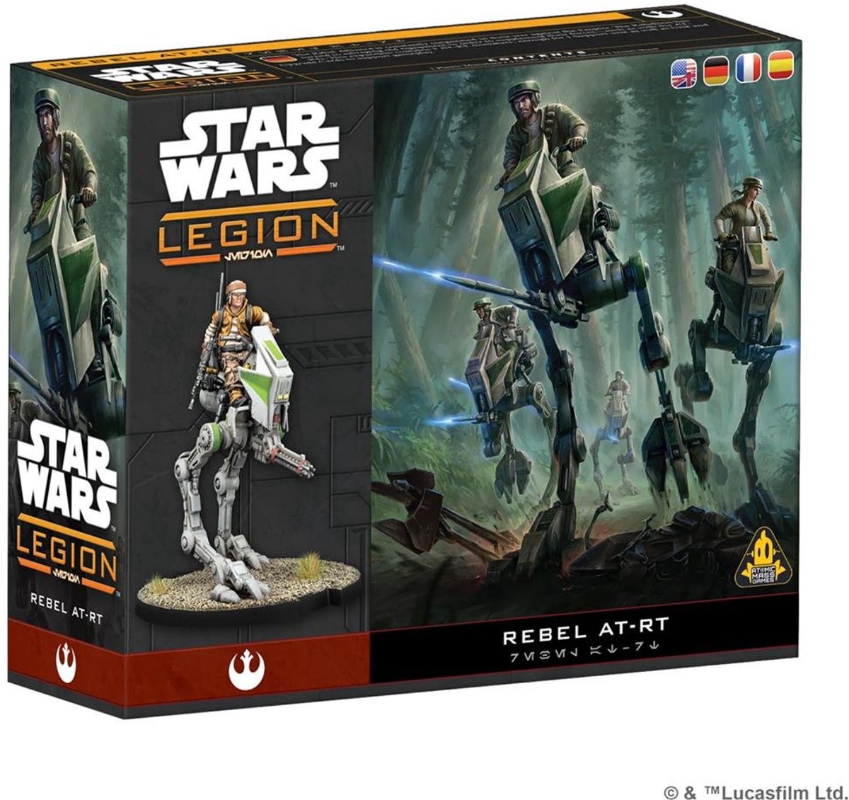 Star Wars Legion Rebel AT-RT - Miniaturenspiel Erweiterung - EN/DE/FR/ES
