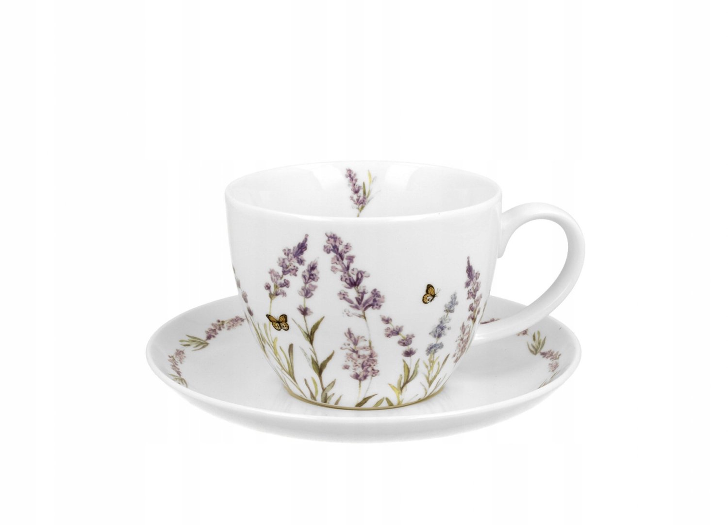 Jumbo Porseleinen Kop & Schotel 470ml Provance - Koffie & Thee