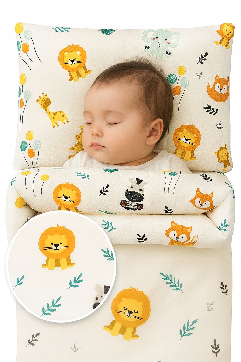 Kinderbeddengoed 100x135cm Katoen met Kussensloop 40x60cm - Diverse Patronen
