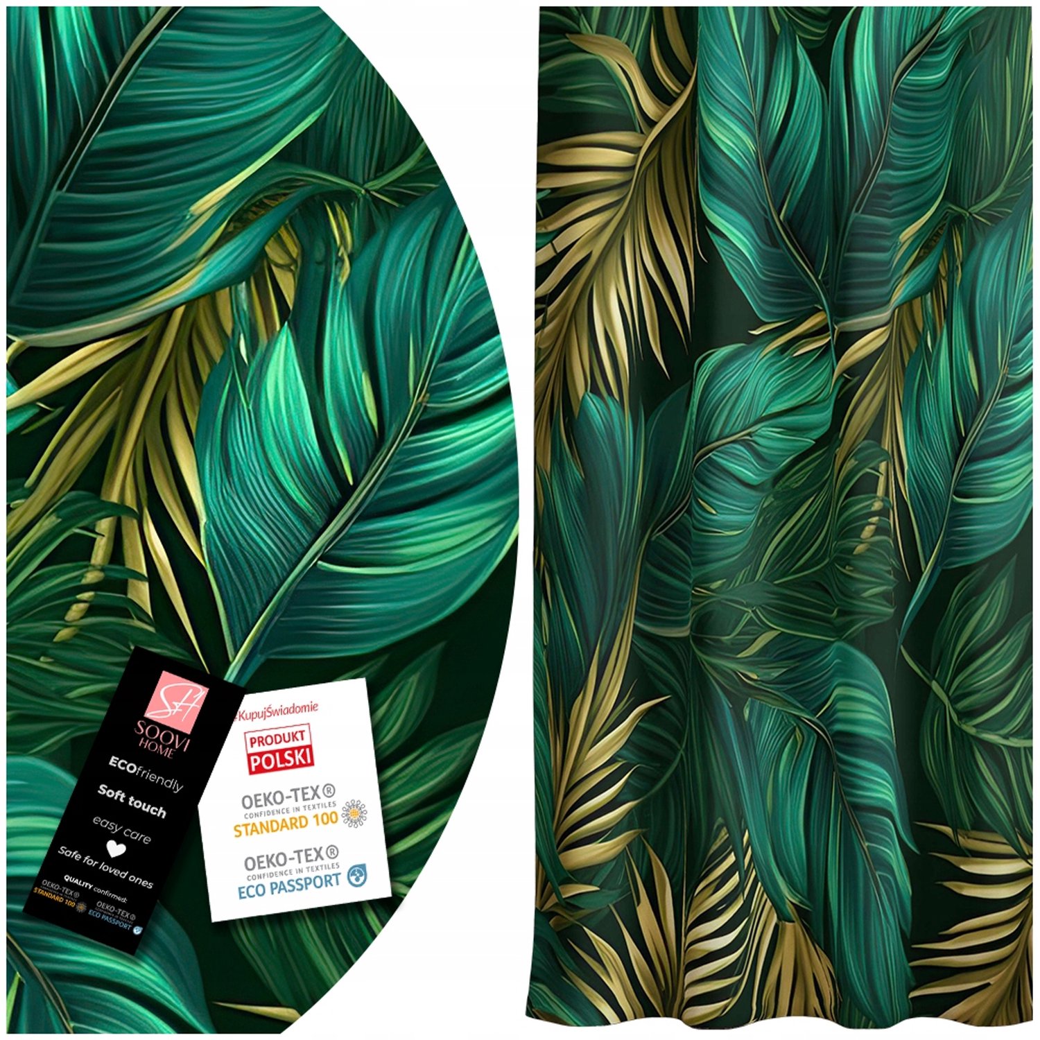 Kant-en-klare gordijnen 140x230 cm, 230 cm ophangband, 180g/m²
