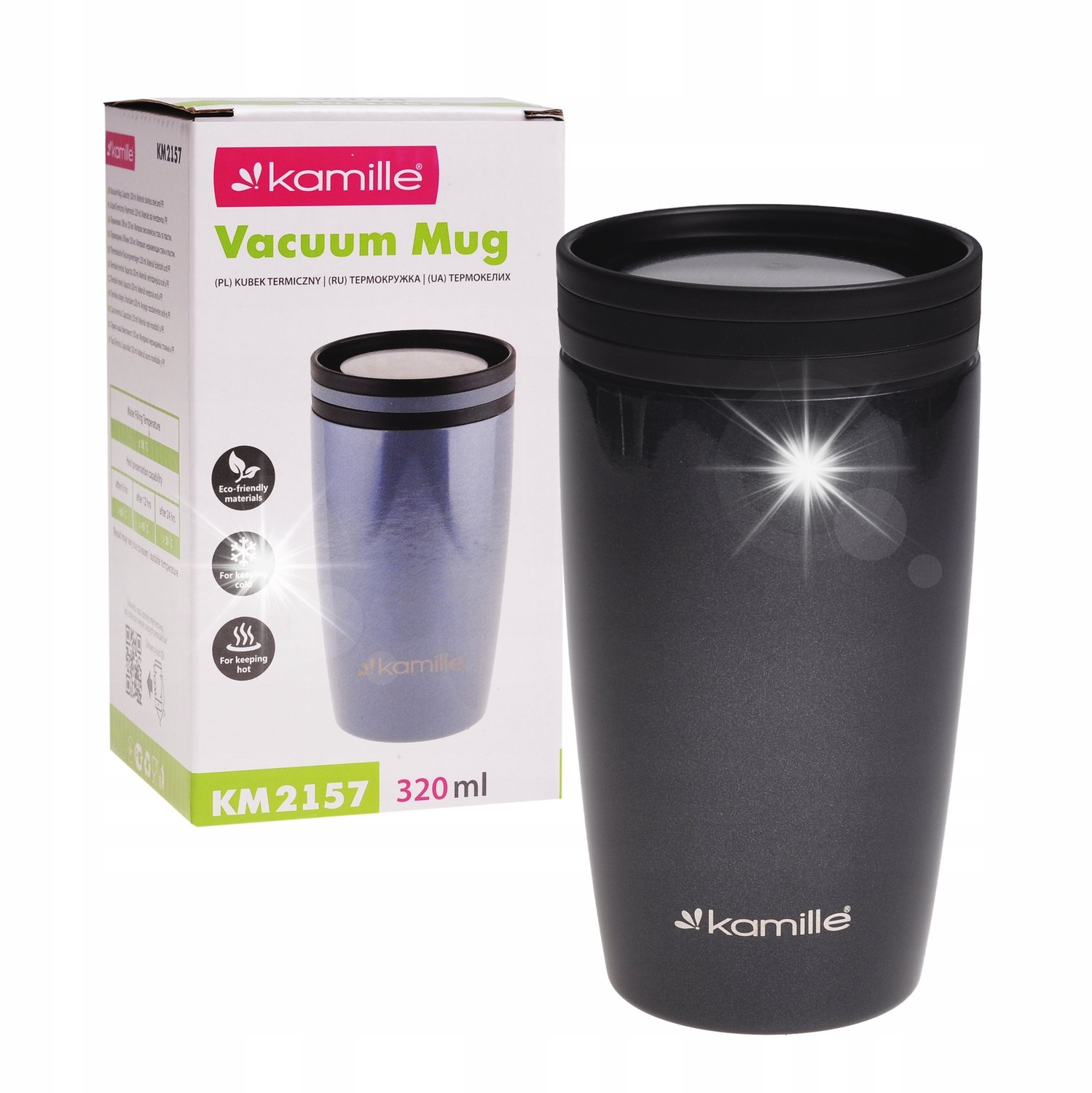 RVS Thermosbeker 320ml - Houdt Drankjes 8-10 Uur Warm/Koud