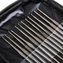 Compleet Haaknaalden Set met Organizer - 50 Delen (0.5-6.5mm)