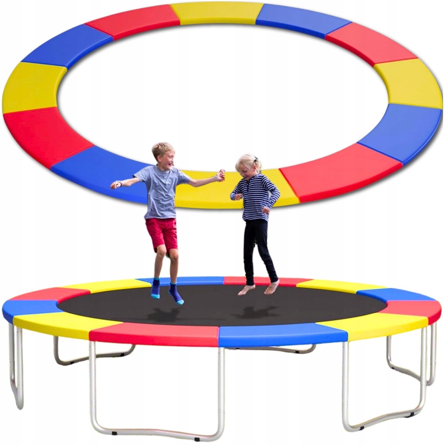 Trampoline Veiligheidsrand 300-310cm 10FT - Duurzaam en Weerbestendig