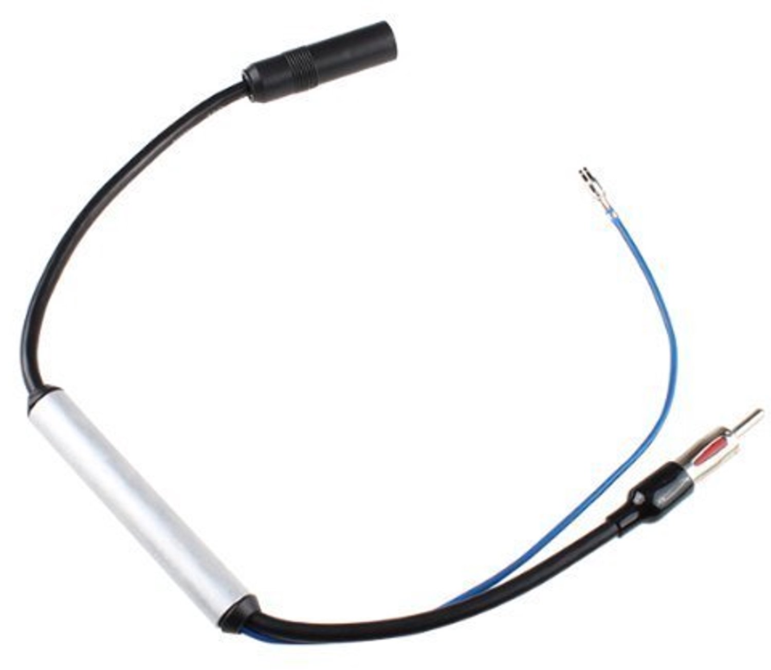 Auto Radio Antenne versterker verlenging stekker ISO DIN bus / stekker FM & AM Amp booster kabel met stroomingang