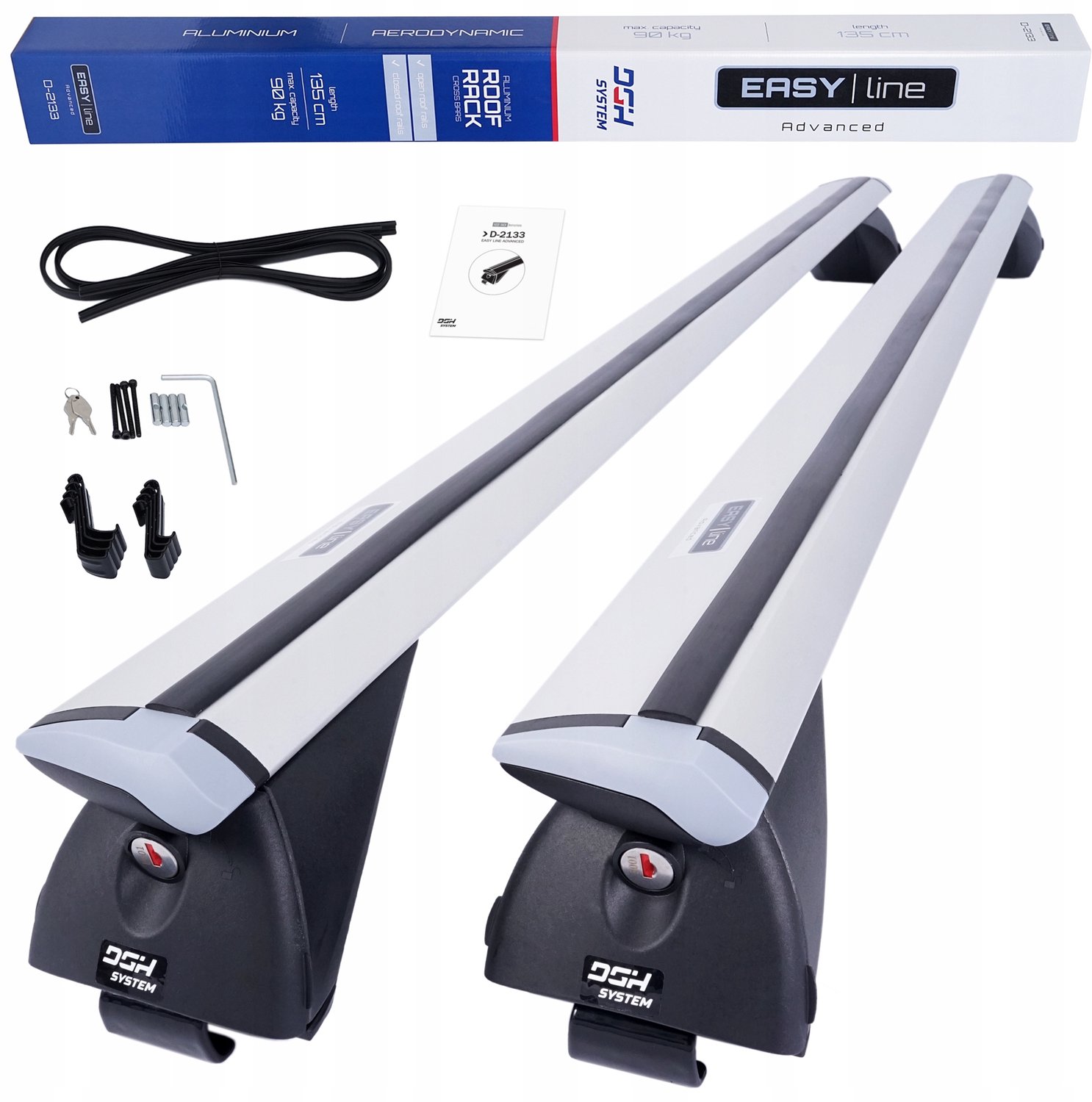 Dakdragers Fiat Panda II 4x4 SUV (2003-2011) - 135cm, 90kg