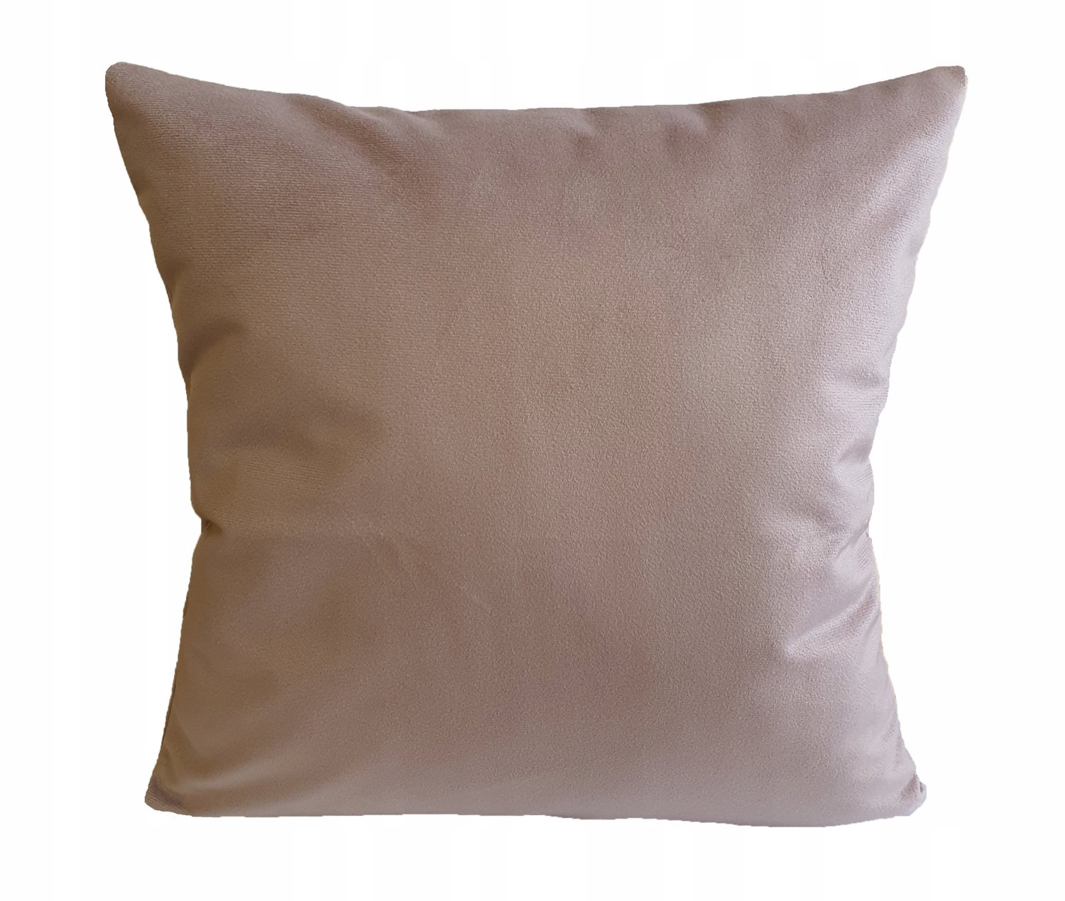 Jasiek Decoratieve Velours Kussensloop 45x45cm Roze Glad