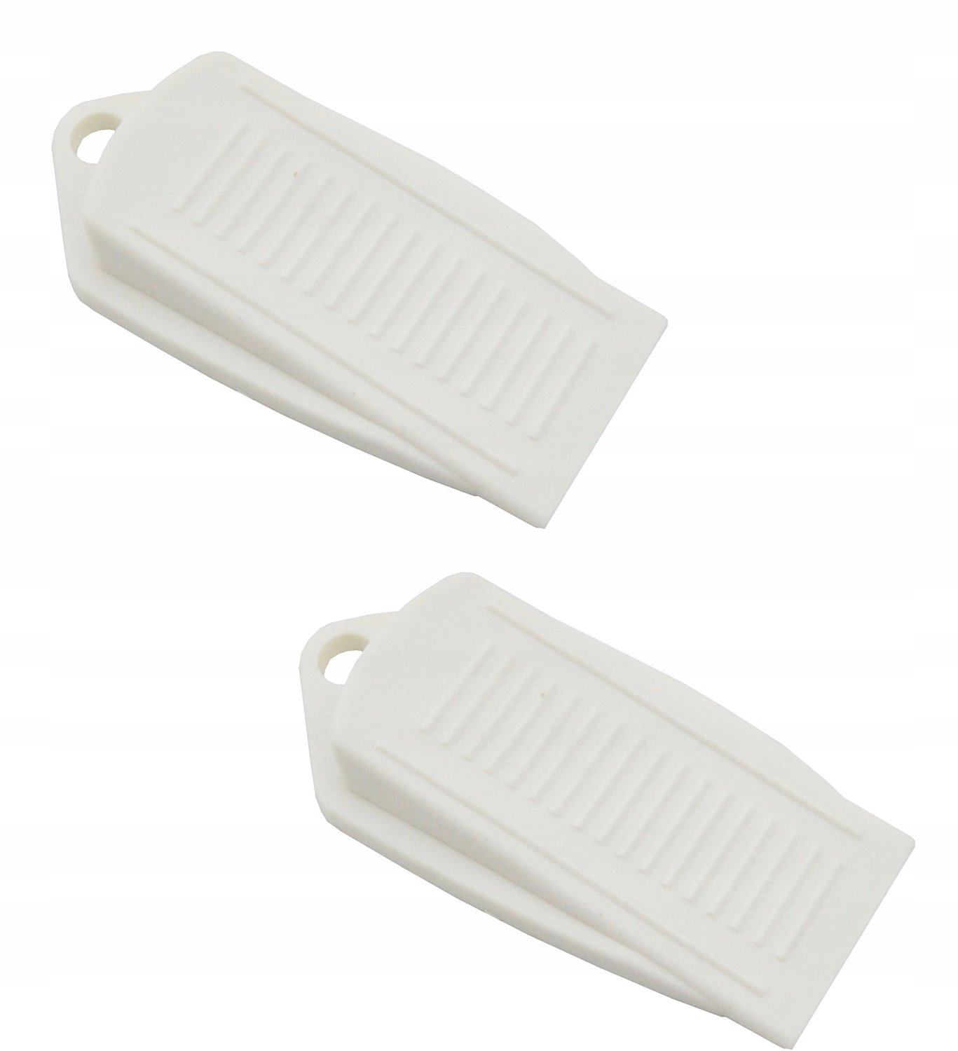 Deurstopper Deurblokkade - 2 Stuks - Wit