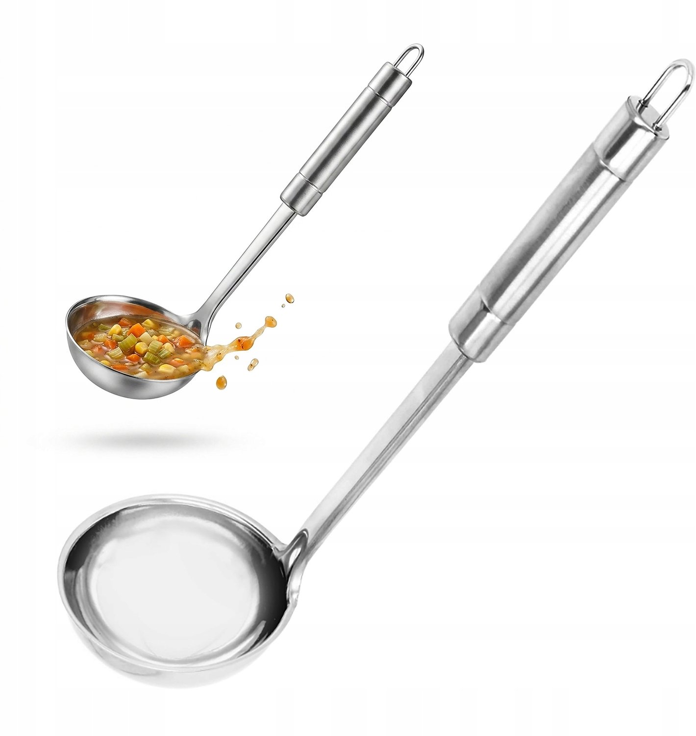 RVS Soeplepel 32 cm - Ideaal voor soepen, sauzen en crèmes