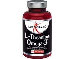 Lucovitaal Lucovitaal L-Theanine Omega 3 210 capsules MAXI POT - 210 stuks