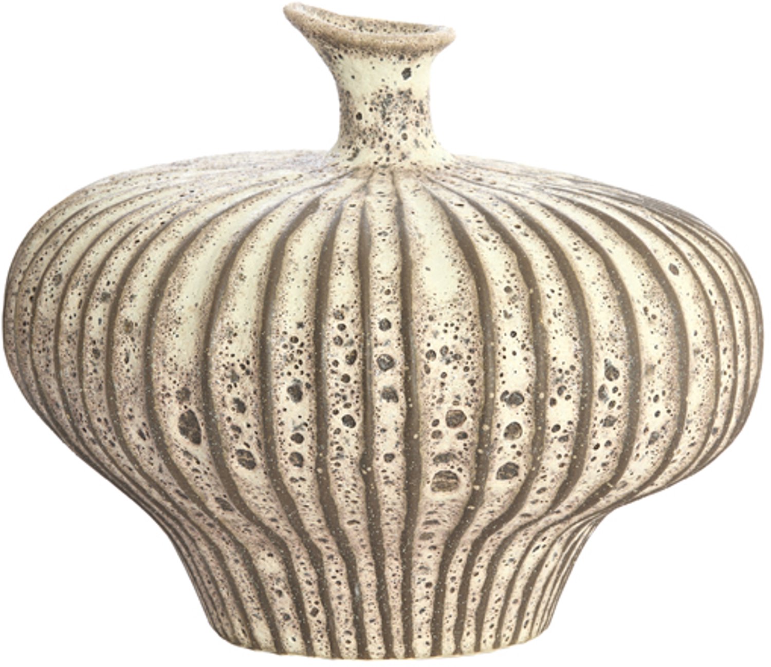 Light & Living Vaas NEVANO - Bruin - 31x29.5x25.5 cm